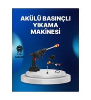 Kablosuz Taşınabilir Basınçlı Yıkama Tabancası Köpük Şişeli