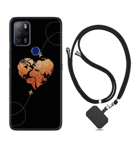 Omix X300 X500 X400 X600 X700 Kılıf Boyun Askılı Silikon Plane Heart 1721