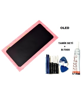Xiaomi Mİ 9T Uyumlu Lcd Ekran Dokunmatik OLED + B-7000 + Tamir Seti