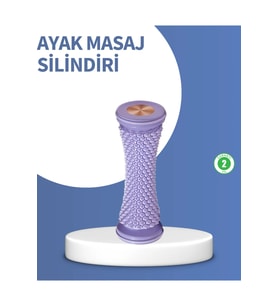 Derin Doku Ayak Masaj Silindiri, Rahatlatıcı ve Ferahlatıcı Kullanım