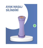 Derin Doku Ayak Masaj Silindiri, Rahatlatıcı ve Ferahlatıcı Kullanım