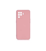 Oppo Reno 5 Lite Uyumlu Kılıf Zore Mara Lansman Kapak (Açık Pembe)