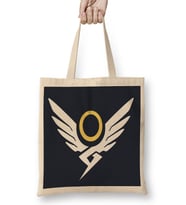 Mercy Special Logo Overwatch Bez Çanta Uzun Saplı
