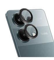 Microsonic Xiaomi Redmi Note 13 Pro 5G Tekli Kamera Lens Koruma Camı Siyah