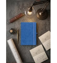 Kişiye ve Kuruma Özel İsim / Logo Yazılı Termo Deri Defter - Kalemlikli ve Lastikli Kurumsal Ajanda