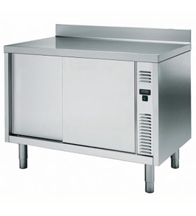 Electrolux Professional Sıcaklık Dolabı, 1 Ara Raf Ve 2 Kayar Kapılı, 100 Mm Sırtlı, (4 Ayaklı) - 1400 Mm TC1410EN