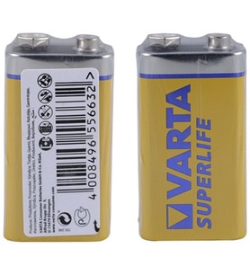 9V Çinko Karbon Super Lıfe (tekli Shrink)