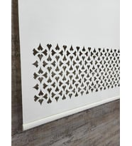 Stor Perde Desenli Lazer Kesim Kalın Kumaşlı KREM ML101