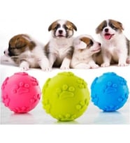 Köpek Isırma Topu Pati Desenli 1291