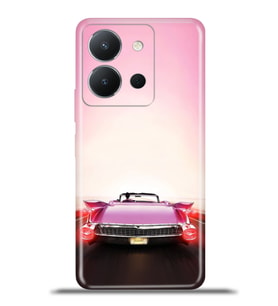 Vivo Y36 Kapak HD Renkli Dizayn Silikon Kılıf - Yalniz Yol