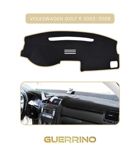 VOLKSWAGEN Golf 5 (2003-2009)TORPİDO KORUMA HALISI BEJ KENAR