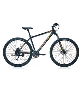 Carraro Force 770C 27,5" Jant 18 Vites 48 cm Kadro Hidrolik Disk Erkek Dağ Bisikleti Mat Siyah Altın Bakır