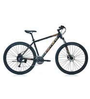 Carraro Force 770C 27,5" Jant 18 Vites 48 cm Kadro Hidrolik Disk Erkek Dağ Bisikleti Mat Siyah Altın Bakır