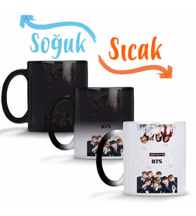 Bts Ve Blackpink Sihirli Kupa Bardak Porselen