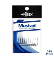Olta İğnesi - Mustad - 2300 - Lacivert - No: 10 (25'li Paket)
