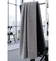 Bfs Gri %100 Pamuklu Sporcu Havlusu 30x120 cm