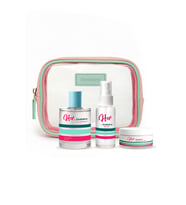 Blueberry Her Signature Trio 3 lü Kadın Çantalı Set – Parfüm, Hair Mist ve El Kremi