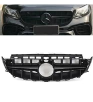 Mercedes E Serisi W213 Ön Panjur Parlak Siyah Kamerasız 2016-2020