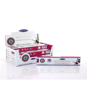 Satya Meditation Aromalı Tütsü (Çok Renkli)