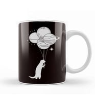 Ferret Planets Universe Astronaut Ferrets Owner Zoo Polecat Kupa Bardak Porselen
