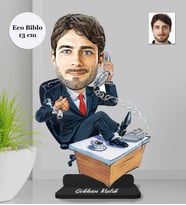 Kişiye Özel İş Adamı Ahşap Eco Biblo -29