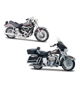 1/18 Harley-Davidson İkili Motorlar 70'ler