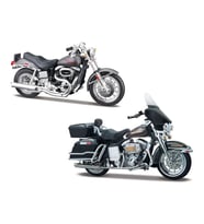 1/18 Harley-Davidson İkili Motorlar 70'ler
