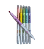 MİKRO MK 610 SİLİNEBİLİR ÇİFT TARAFLI FOSFORLU KALEM 6'LI PAKET