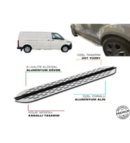 T6 TRANSPORTER PANEL UZUN ŞASE ARACA ÖZEL PRV1 YAN BASAMAK 2016 2017 2018 2019 2020 2021-22-23-24