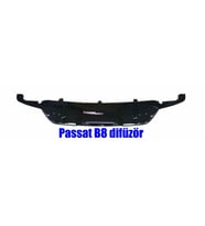 Vw Passat B8 arka tampon eki difüzör pianoblack 2015-2020 arası modeller