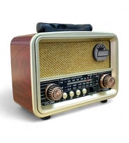 Nostaljik Radyo Eskitme mini Nostalji Radyo(Telefon Stand ve Bluetooth Özellikli)