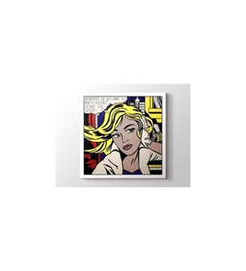 DBSanatevi Roy Lichtenstein - Maybe Tablo 70 X 70 Cm