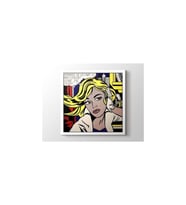 DBSanatevi Roy Lichtenstein - Maybe Tablo 70 X 70 Cm