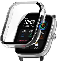 Amazfit GTS 4 Mini için Kılıf Clear Premium Slim WatchBand Şeffaf [GTS 4 Mini ile Uyumlu Kılıf - Şeffaf]