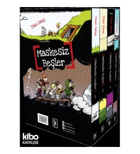 Maskesiz Beşler Serisi (4 Kitap Set Kutulu)