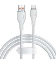 Baseus Pudding Hızlı Şarj Özellikli USB Type-C 100W Kablo 1.2m. Beyaz