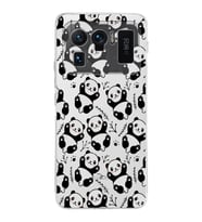 Xiaomi Mi 11 Ultra Uyumlu Kamera Korumalı Kapak Panda Tasarımlı Şeffaf Silikon Kılıf