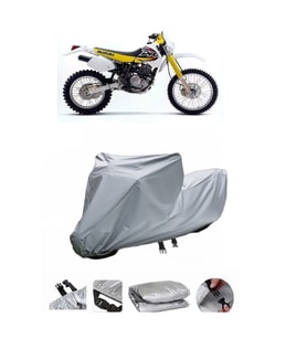 Suzuki DR350  Gri Motosiklet Brandası ARKA ÇANTA UYUMLU DEĞİLDİR