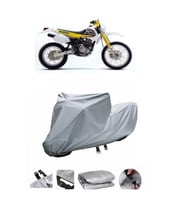 Suzuki DR350  Gri Motosiklet Brandası ARKA ÇANTA UYUMLU DEĞİLDİR