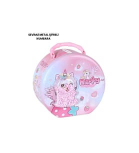 ŞİFRELİ KUMBARA PEMBE