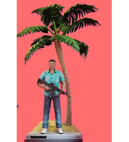 Tommy Vercetti 3D Figür Büyük Boy Gta Vice City Tommy Vercetti