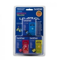 Tonersepeti Brother LC47CL 3lü Paket Renkli Orijinal Kartuş