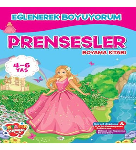 Eğlenerek Boyuyorum Prensesler