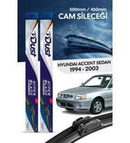 Hyundai Accent sedan Silecek Takımı 1994-2003 Uyumlu 500MM/450MM