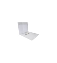 Evrak Sunum Tanıtım Firma Klasörü A4 Pvc 7 cm 2 Halkalı 520 Yaprak Kapasiteli Ring Binder File 27,5x32 cm (Beyaz)