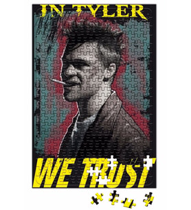 Clube Da Luta Tyler Durden We Trust Puzzle 240 Parça Yapboz