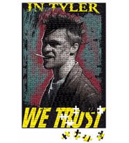 Clube Da Luta Tyler Durden We Trust Puzzle 240 Parça Yapboz