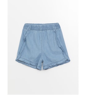 LCW Kids Mavi Basic Kız Çocuk Jean Şort