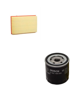 Bosch Filtre Bakım Seti Seat Cordoba 1.4 Benzinli 2006-2009 Hava + Yağ filtre