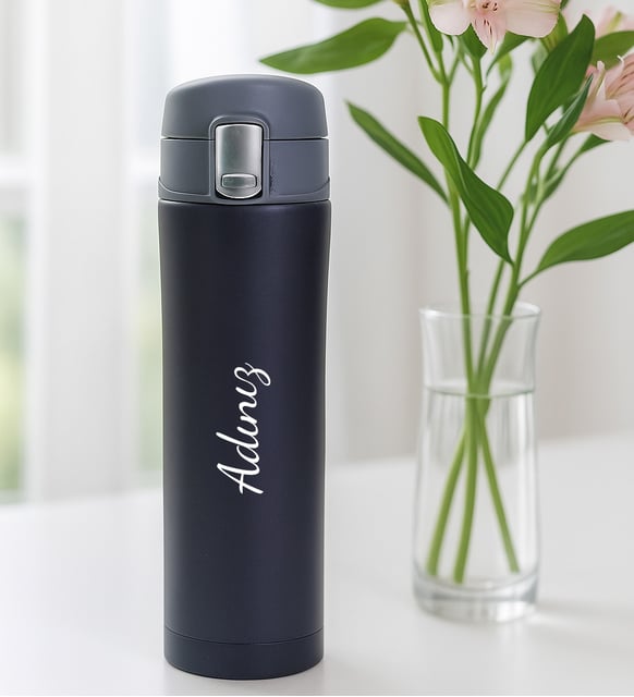 Kişiye Özel 500 ML Kilitli Çelik Termos
